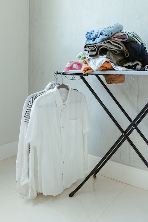 Freshly washed clothes